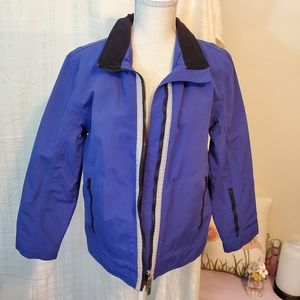 Rockport GUC blue lined nylon jacket windbreaker M